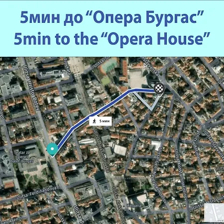 The Square - 2 Bedrooms Retro Flat With Great Location, 1st Fl * Burgas