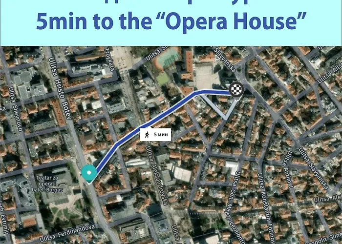 The Square - Old Flat With 2 Bedrooms, 1st Fl * Бургас